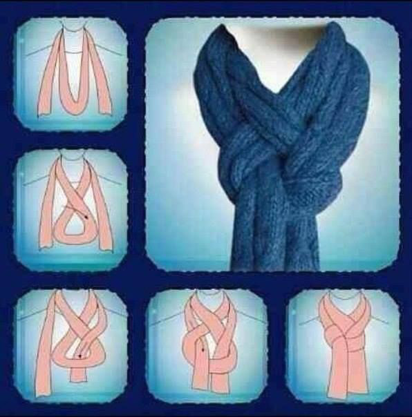 usar bufanda aro
