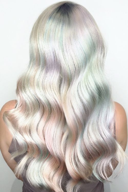 opal hair unicornio